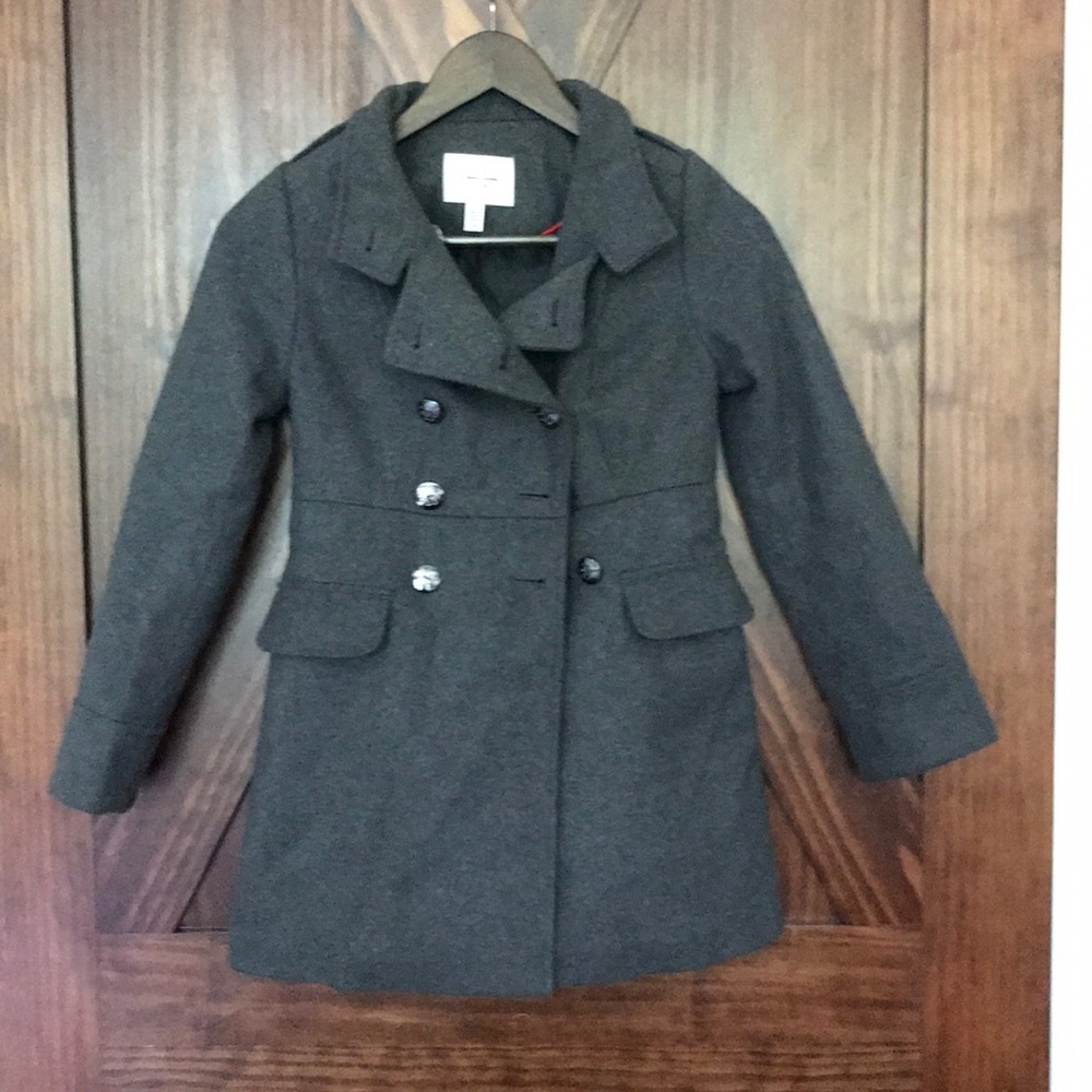 Girls, size 10 Peacoat